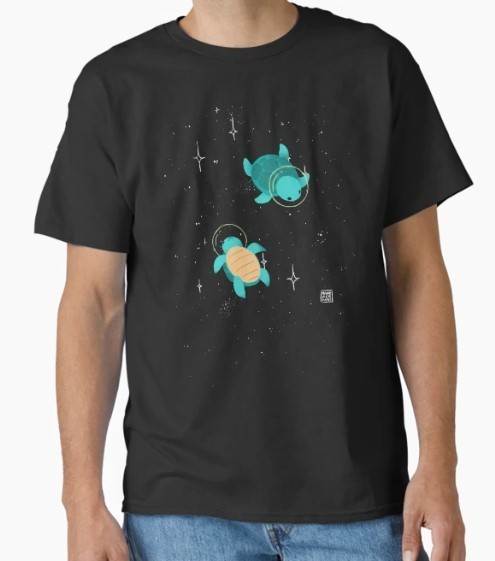 Space Turtles Classic T-Shirt
