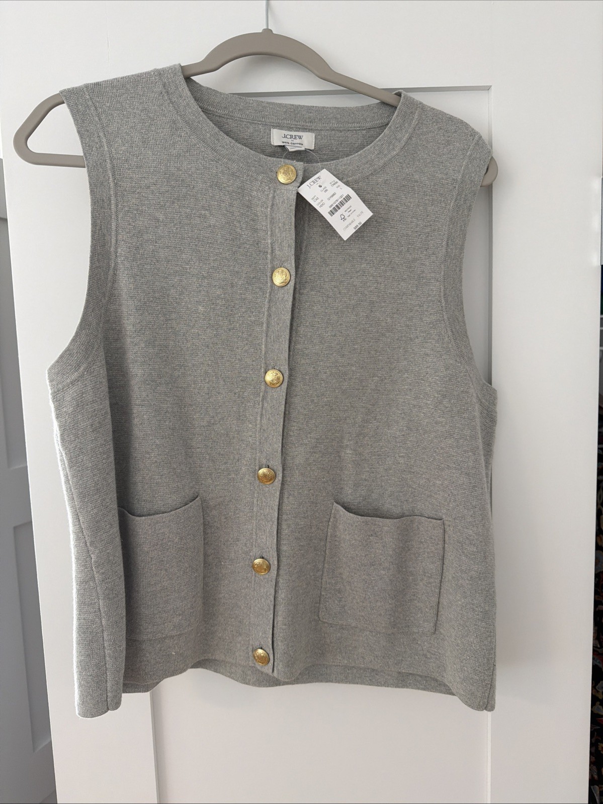 J Crew Factory Sleeveless Sweater