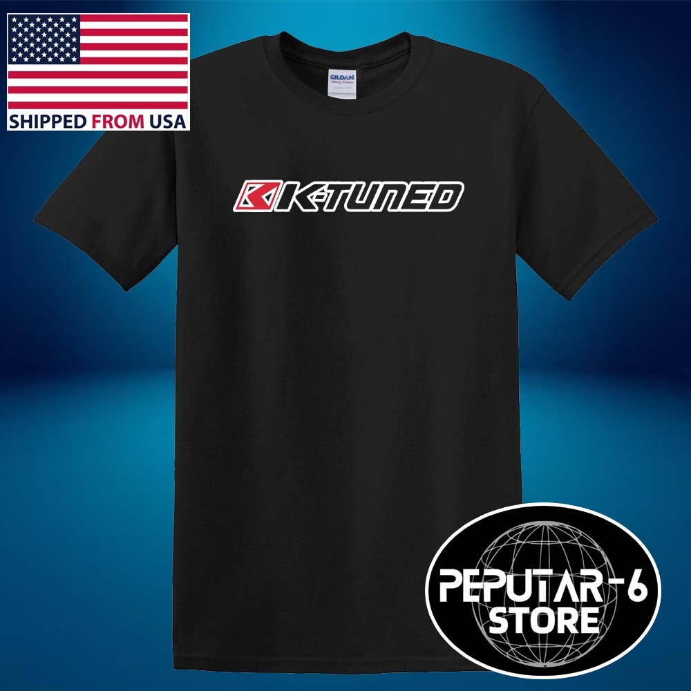 K-Tuned Performance Men’s Black Grey White Size S-5XL