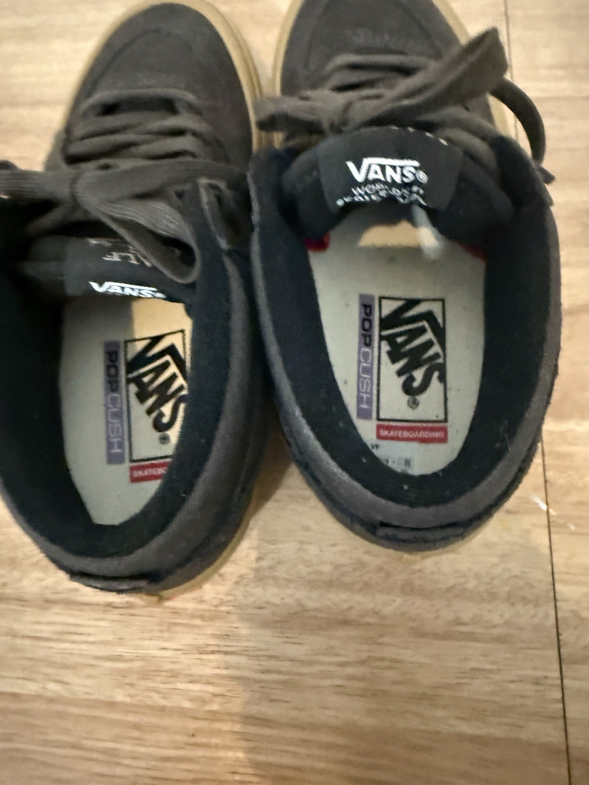 Vans Skate Half Cab Black Gum Sole Suede Skate Shoes Men Size 5 Women’s 6.5 New