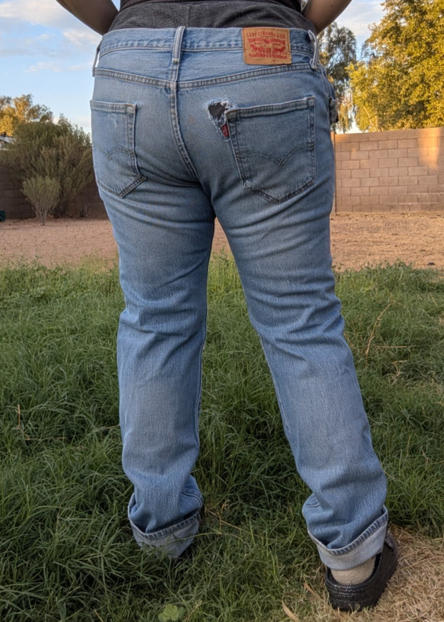 levis 501 vintage w34 l32 well worn see all pics