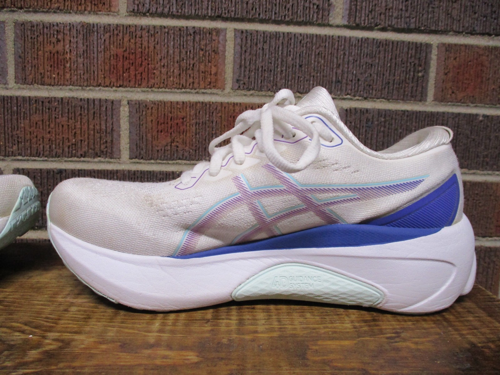 ASICS Womens Gel Kayano 30 White 1012B357 Running Athletic Shoes Sneakers Size 7