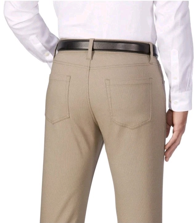 URBAN STAR MENS STRETCH RELAX FIT STRAIGHT LEG PANT