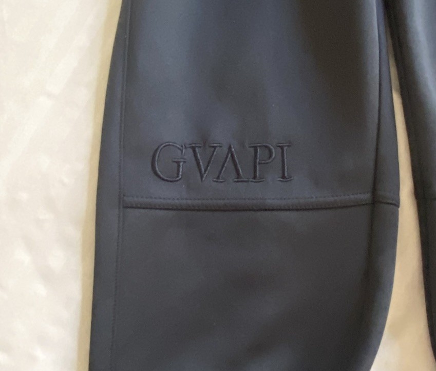 GVAPI MMXV by Aaron Wilhelm Black Zip Pocket/Zip Bottoms Jogger Pants – Size 34