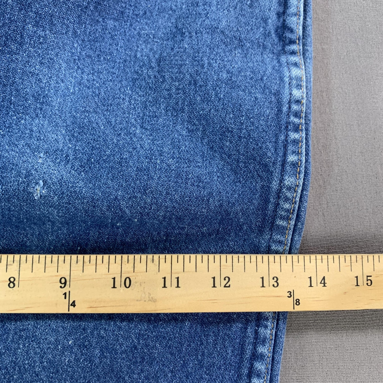 Vintage Wrangler Cowboy Cut Jeans Mens 38×32 Blue Denim 13MWZ USA Workwear