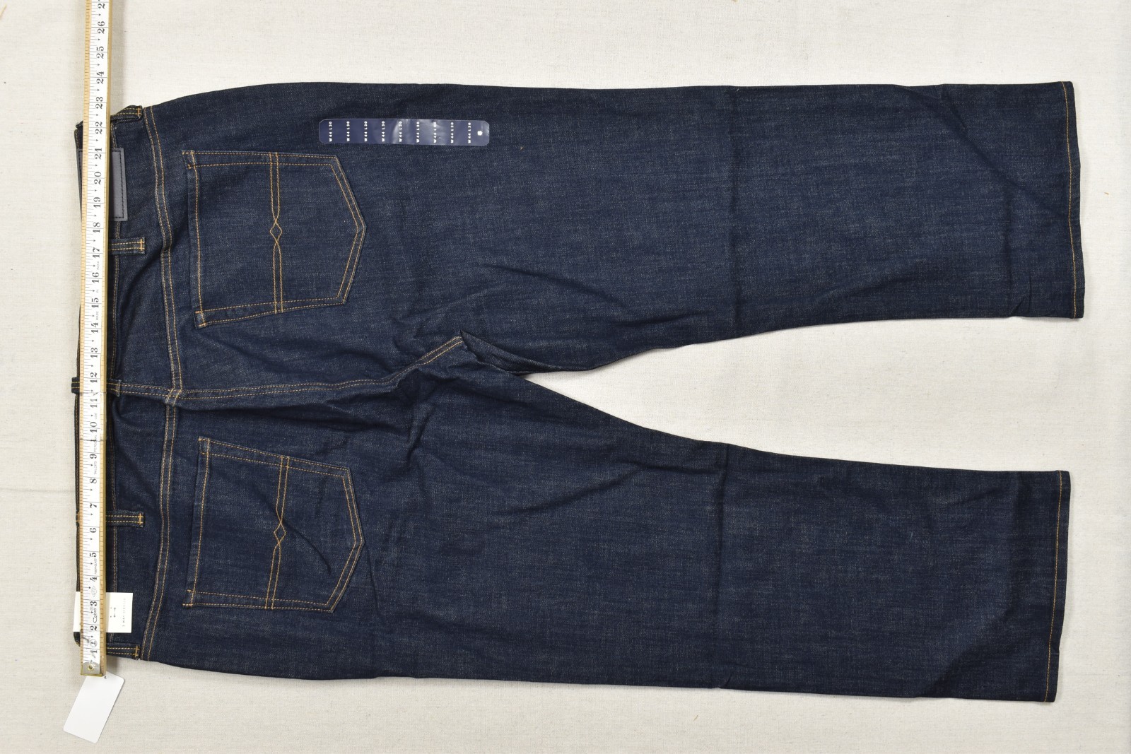 Lucky Brand Men’s 181 Relaxed Straight Denim Jeans Dark Wash Blue 44×30 Zip NEW