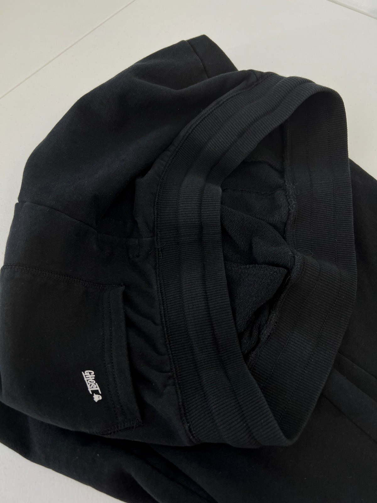 Ghost Lifestyle Joggers Black Size Large unisex active gym fitness weight train