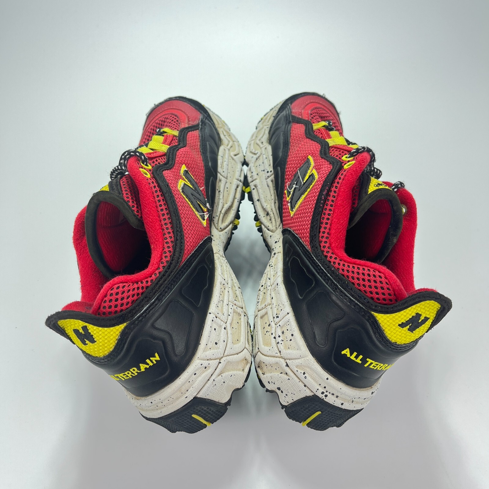 New Balance 801 Red Black Athletic Comfort Running Shoes ML801GLE Men’s Size 8.5