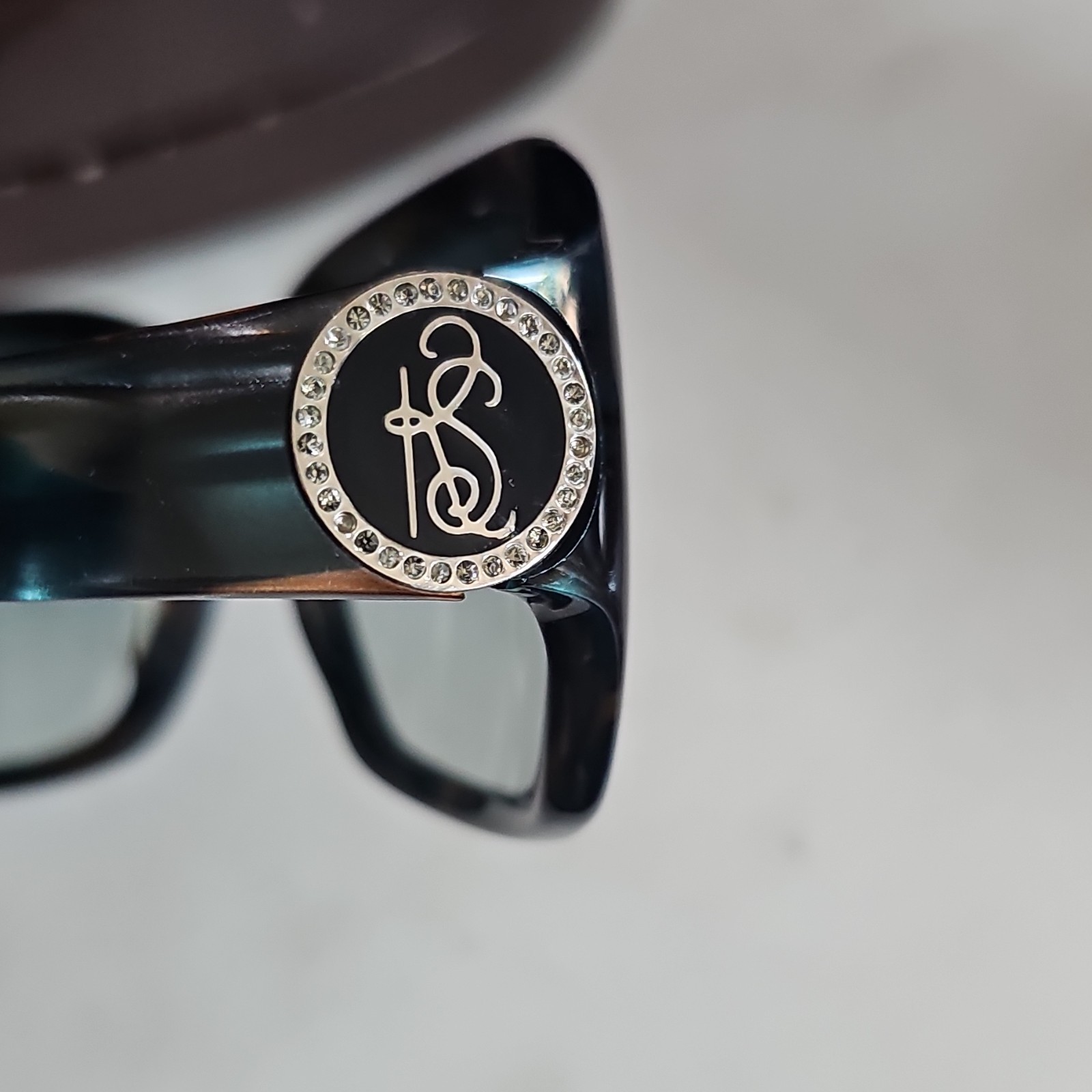 Kate Spade 01C8 Oversized Black Plastic Women’s Sunglasses Gray Gradient 115mm