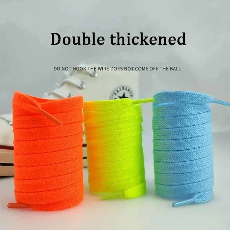 1 Pair Flat Shoelaces Classic AF1 Shoe Laces Sports Casual Unisex Strings