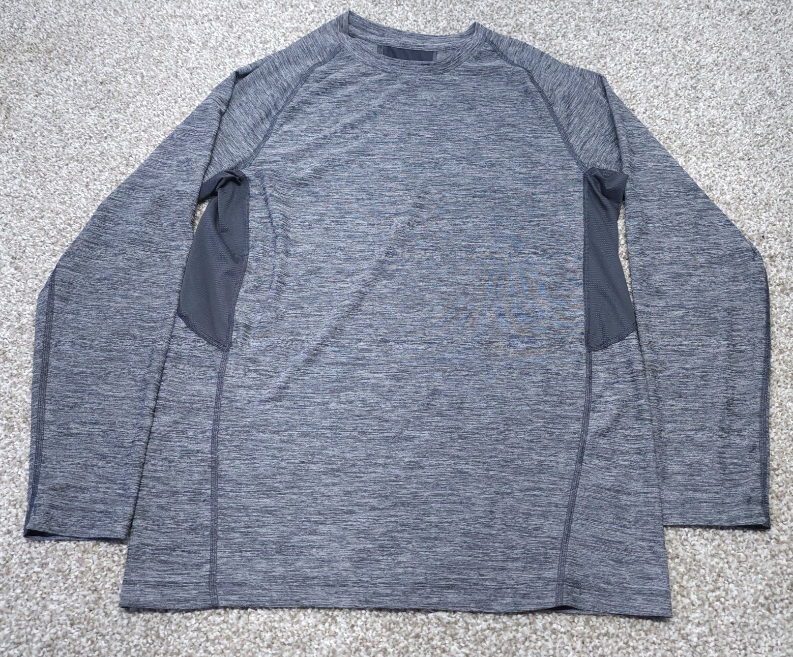 Russell Athletic Dri Power 360 Mens L Training Shirt Athletic Tee Long Sleeve