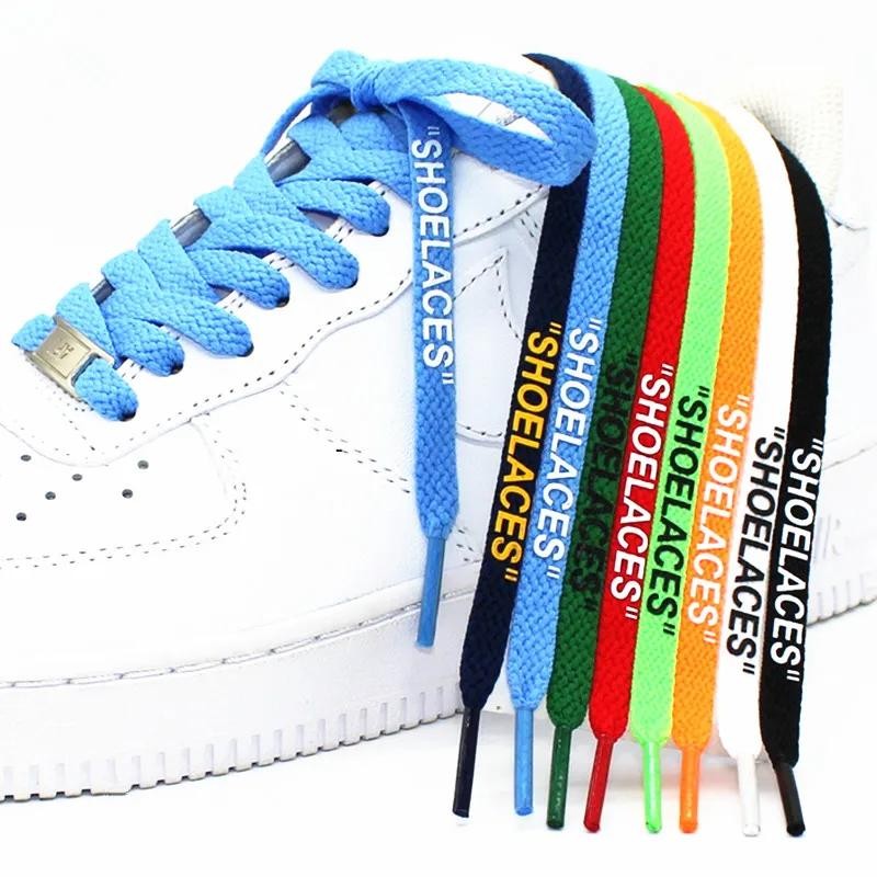 Silicone Printing Shoelaces with Zip Tie Off White The Ten Shoelaces for Sneaker