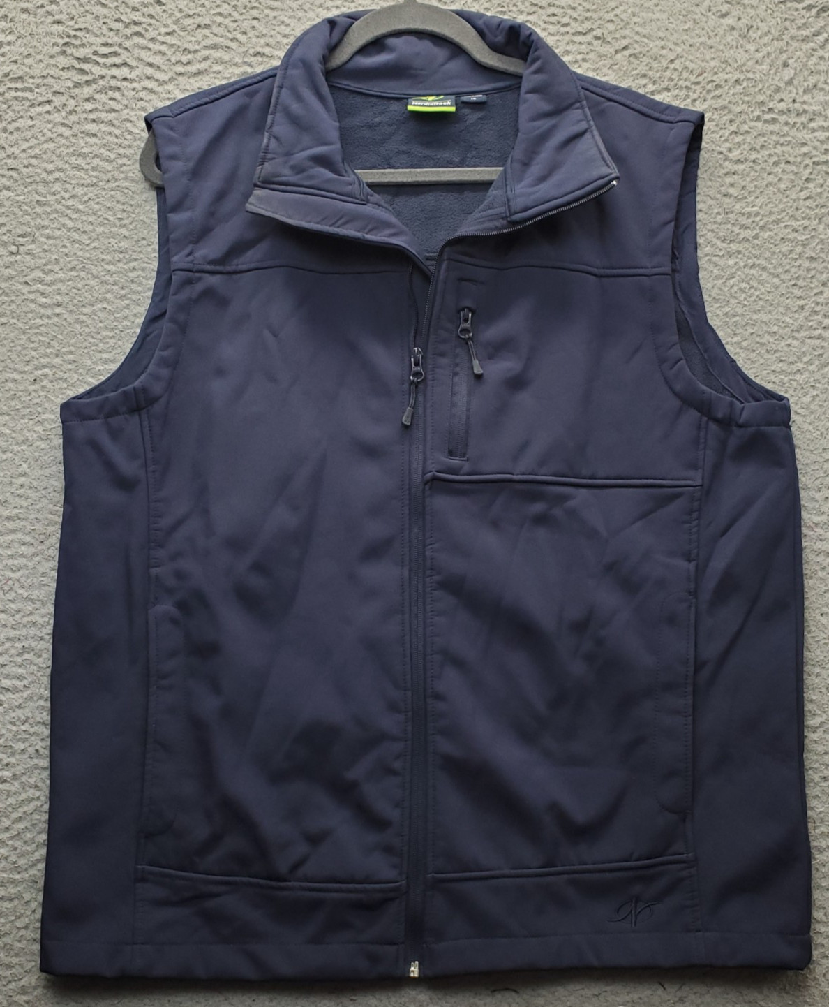 NordicTrack Regatta Flux Softshell Bodywarmer Vest Mens L Navy Water Resistance