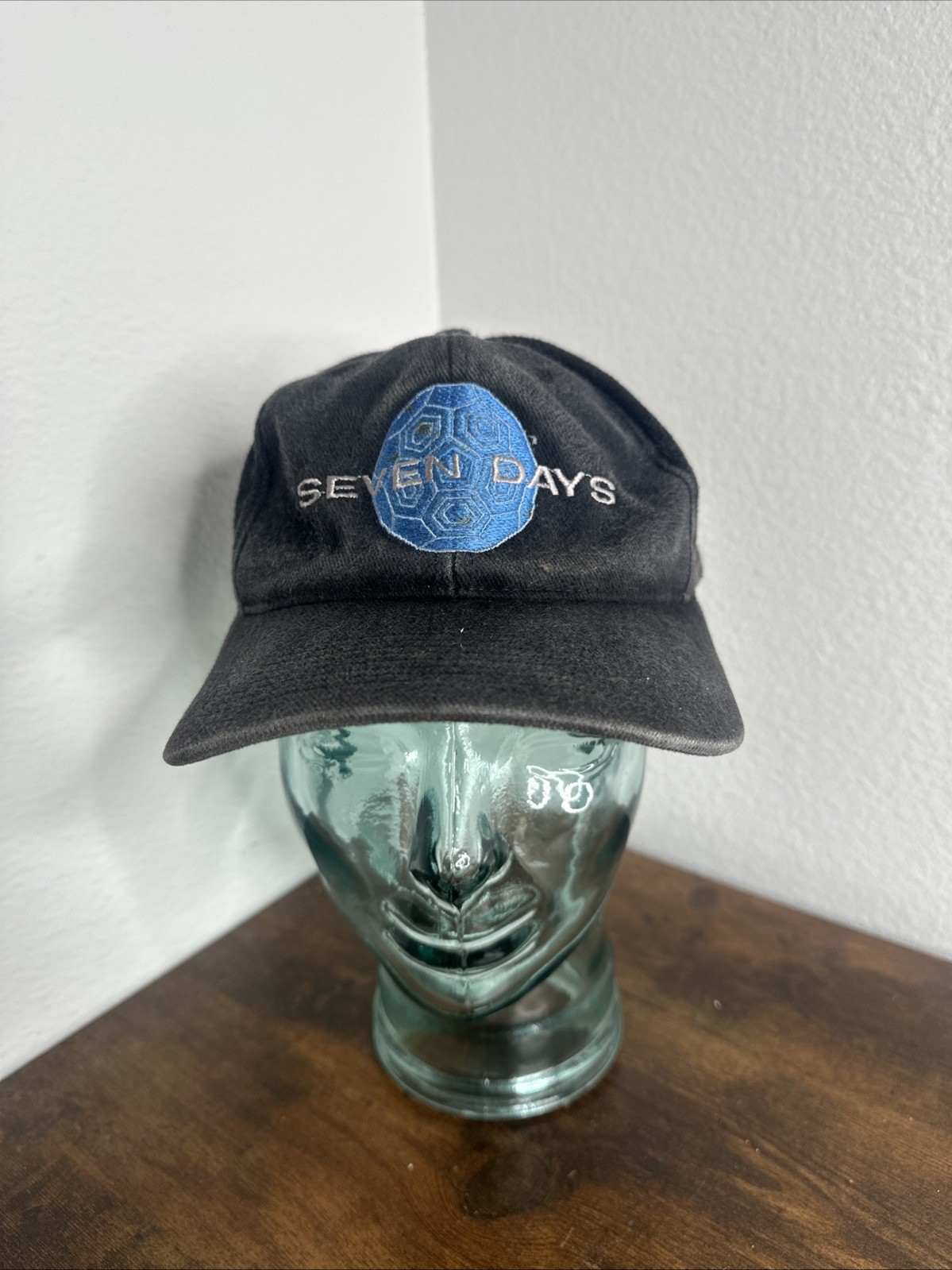 Vintage 90s Seven Days 7 TV Show Cap Hat Promo Cast & Crew 1998 Survivor JLP