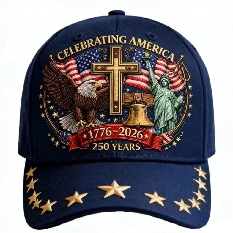 250th Anniversary USA Hat – Adjustable United States Baseball Cap for Men Women*