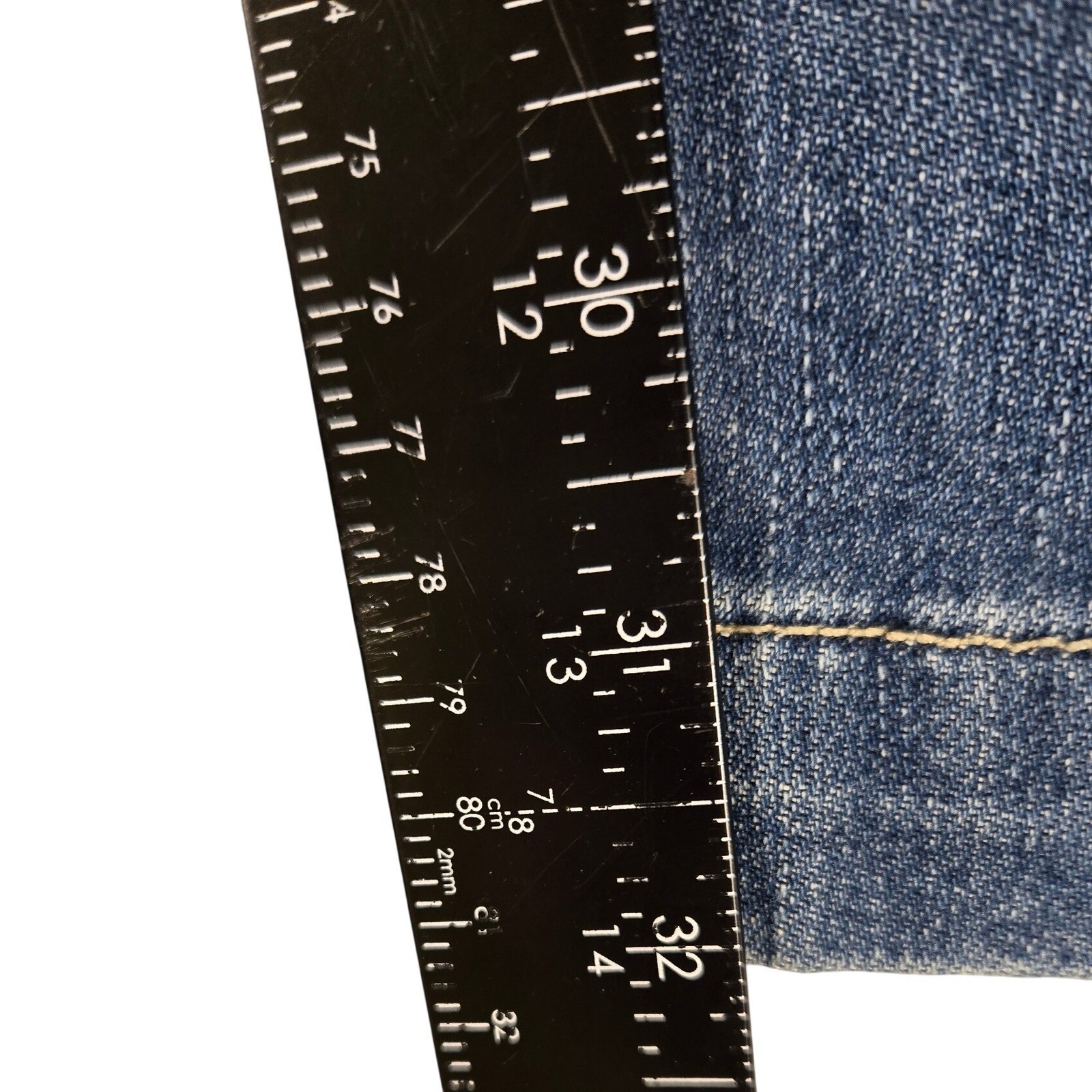Banana Republic Premium Denim High Rise Wide Leg Jeans Blue Size 26 Medium Wash