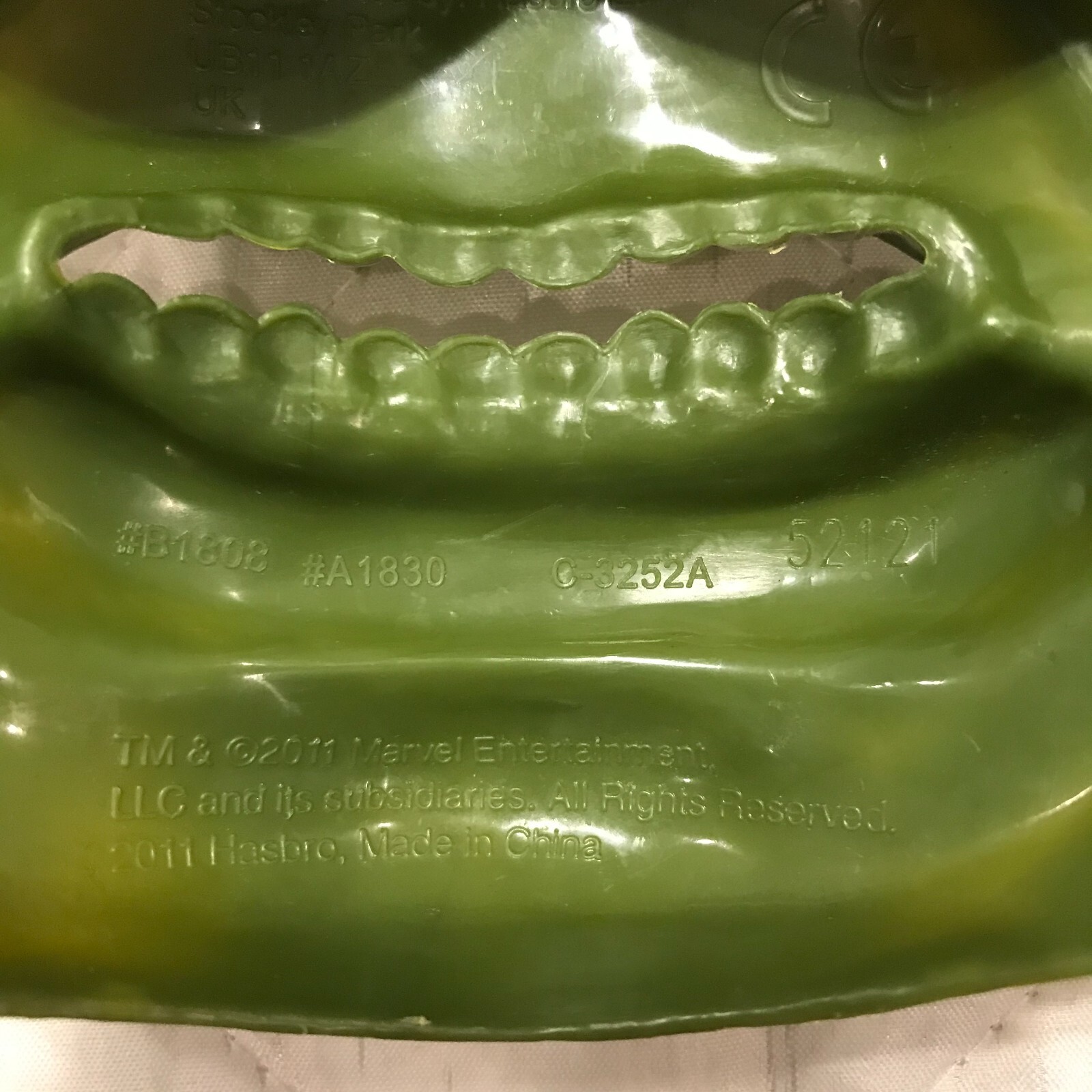 3 Kids Halloween masks -Marvels The Hulk * Ninja Turtles Raphael * The Purge