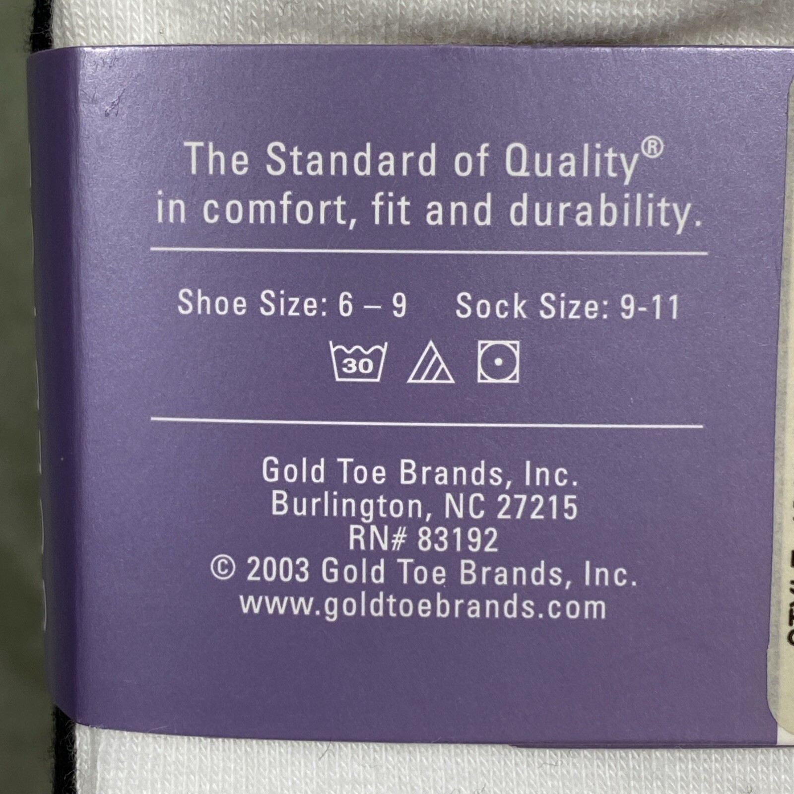 GOLD TOE Women’s 6 pack Turn Cuff Multi Color Socks Size 9-11 fits shoe size 6-9