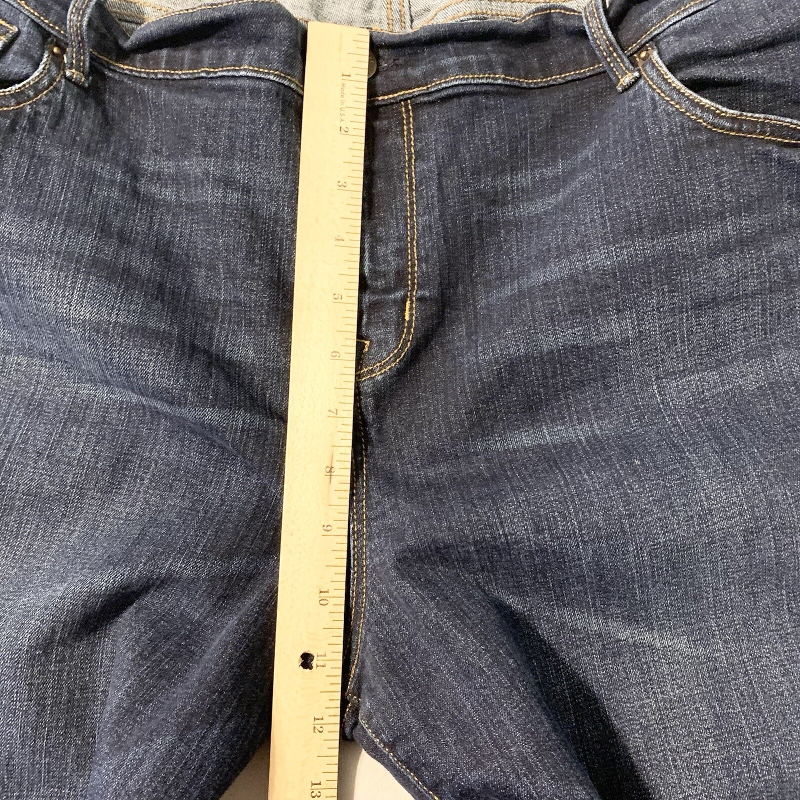 Old Navy Jeans 18 Reg (38×30) Blue Richmond Curvy Profile Mid Rise Stretch Comfy