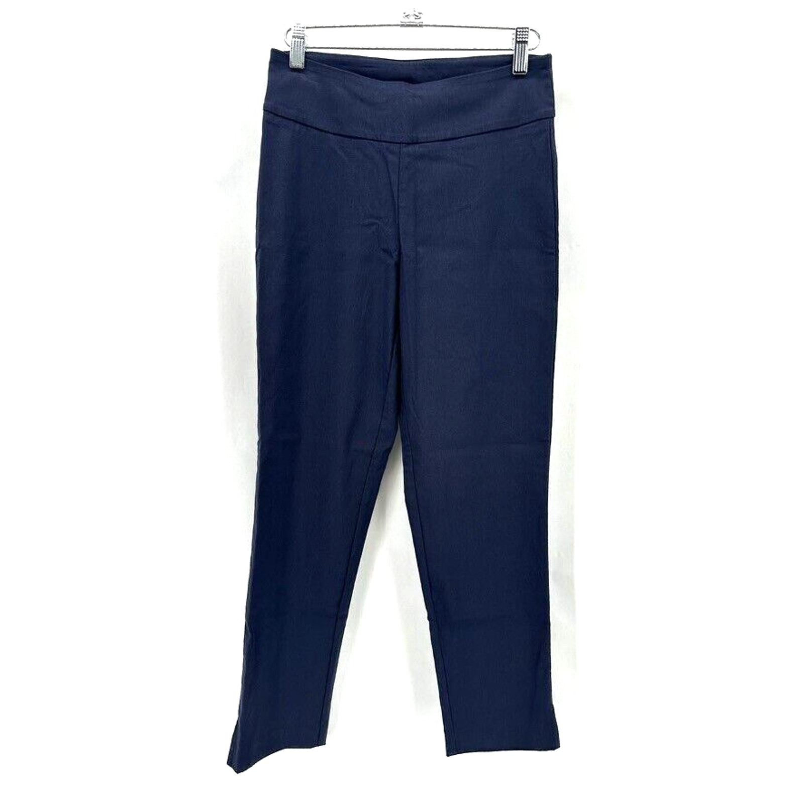 Ritva Falla Eeva Slit Pants FR 36 Blue US XS Quiet Luxury Caspule Travel NWT