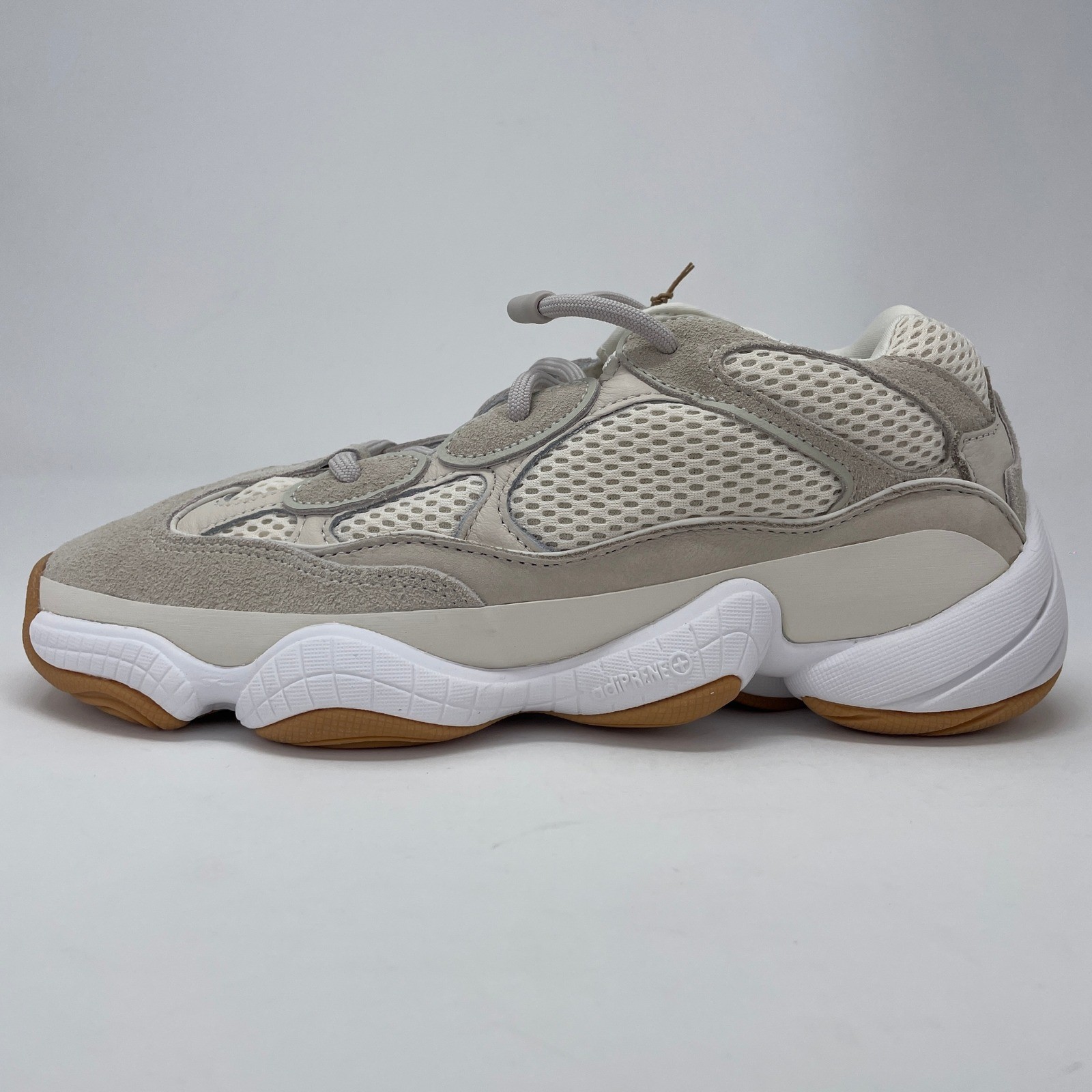 Adidas Yeezy 500 Stone Taupe Mens Sneakers ID1600 Grey Gum Sole Size 10.5 NIB
