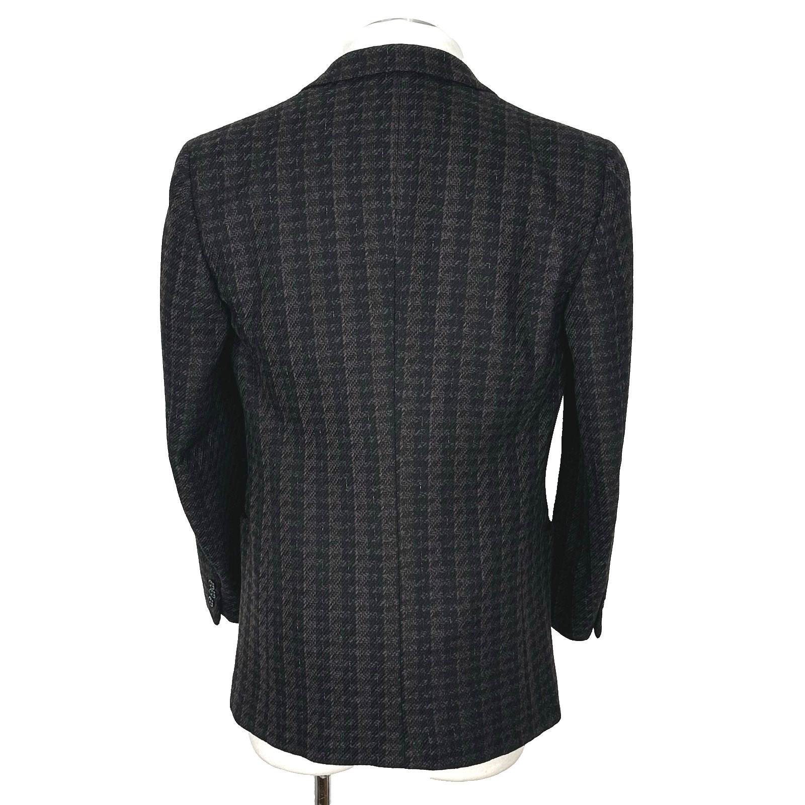 BRIONI Roman Style Vintage 85% Wool 15% Cashmere Striped Tweed Sport Coat 40R