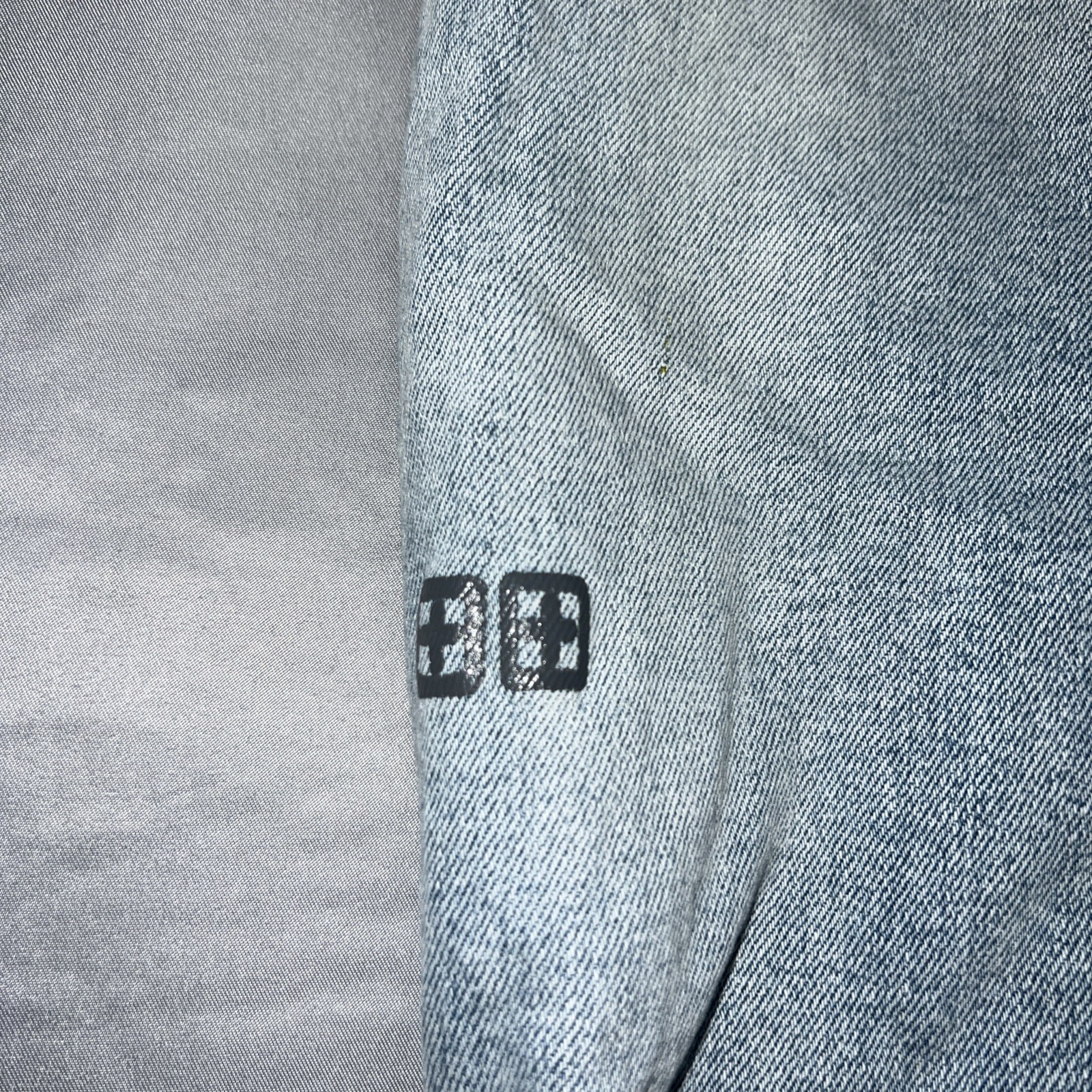 Ksubi Chitch Punk Blue Thrashed Men’s 32×32 Designer Jeans