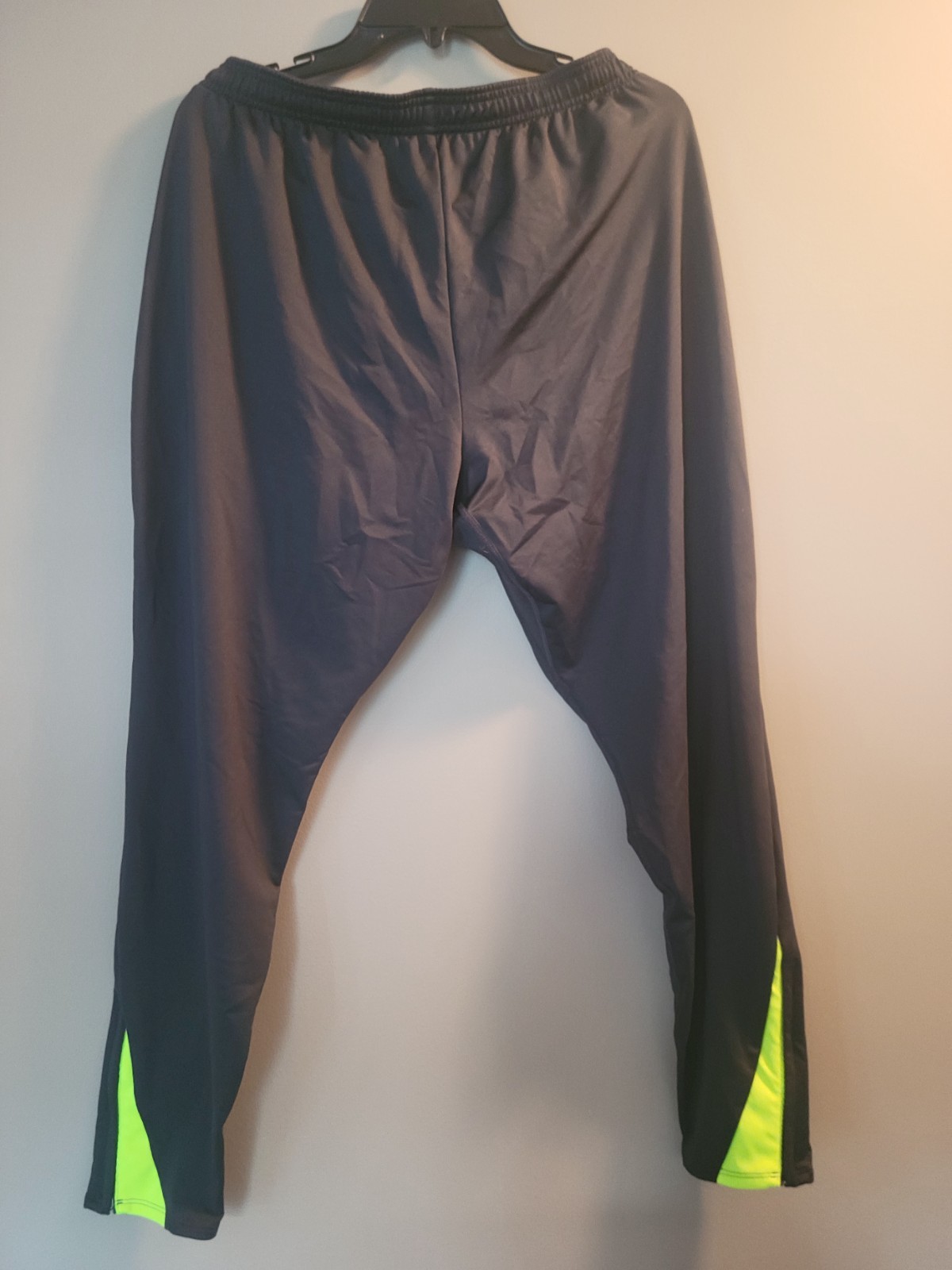Nike Strike Men’s Size L Dri-FIT Soccer Pants Anthracite/Volt/Volt
