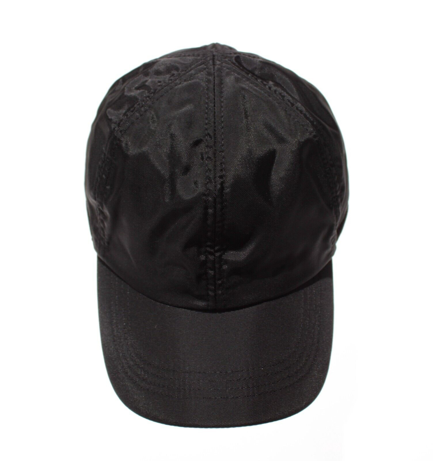 Wigens NWT Baseball Cap w/ Ear Flaps Size 59, 7 & 3/8ths Black 100% Polyamide