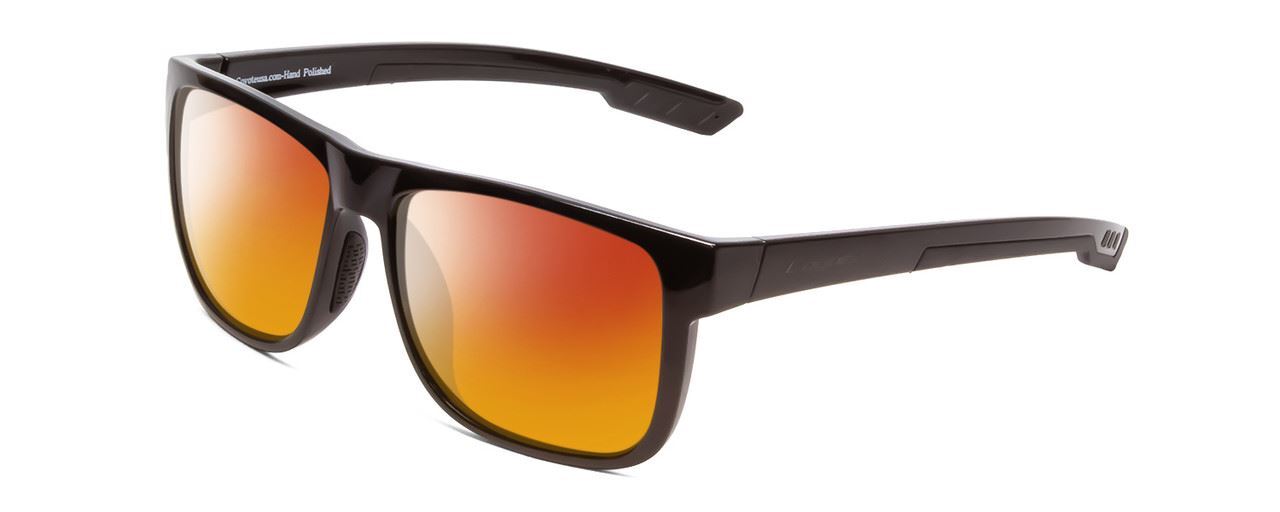 Coyote Outlaw Mens Square Polarized Sunglasses Black Grey 55mm CHOOSE LENS COLOR