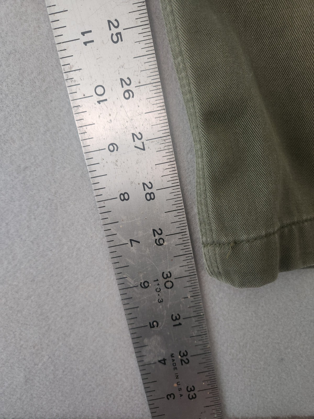 Carhartt B324 ARG Carpenter Relaxed Fit Work Pants Olive Men’s 38X32