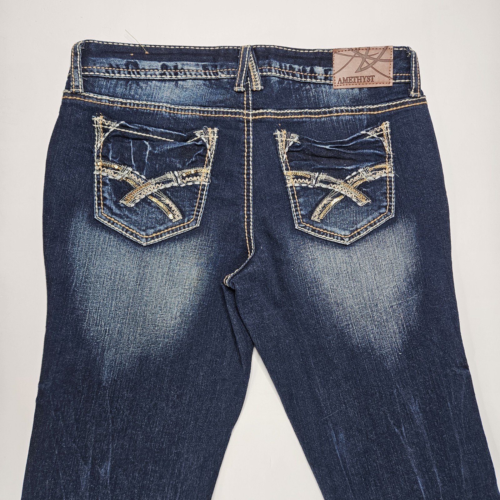 Amethyst Jeans Women’s Size 9 Low-Rise Bootcut Denim Blue