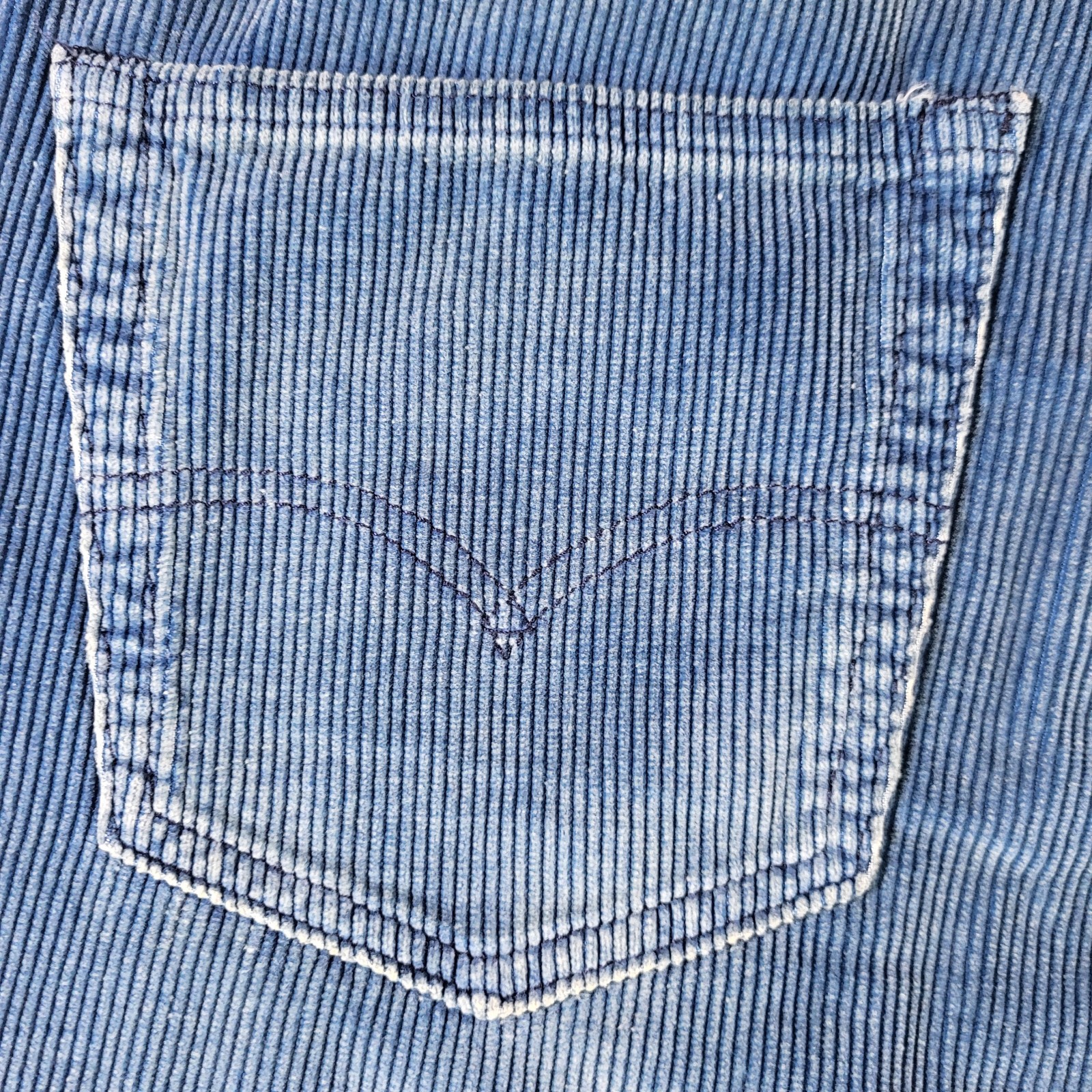 Levis Premium 568 Corduroy Jeans 30×34 New Loose Straight Men’s Blue New W Tags