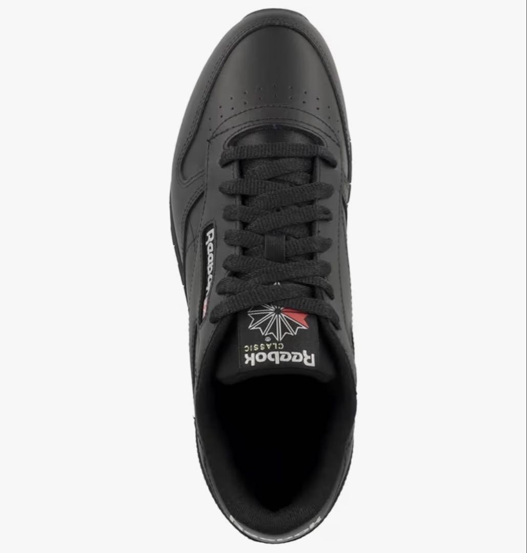 Reebok CLASSIC LEATHER Men 11 US Black Leather Sneakers Durable Classic