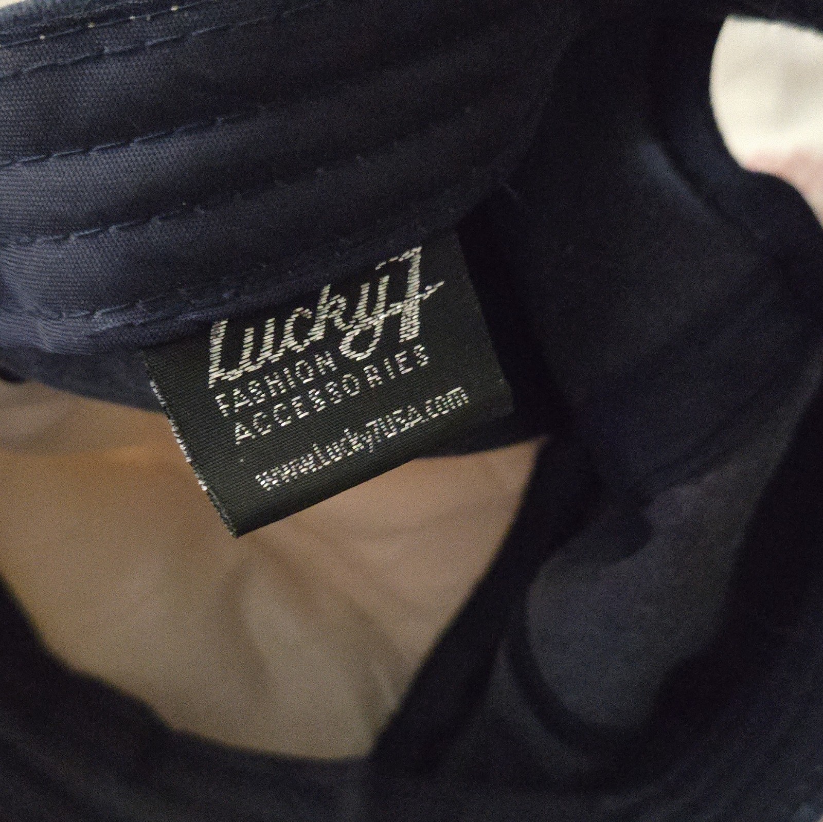 Lucky 47 Myrtle Beach SC Nautical Baseball Cap Hat One Size Adjustable Blue Gray