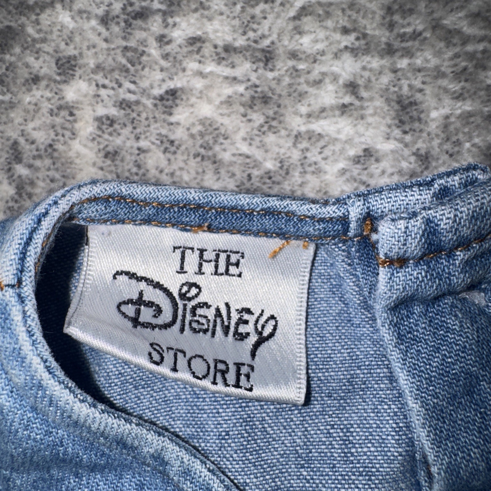 Vintage Minnie Denim Romper 6 Month