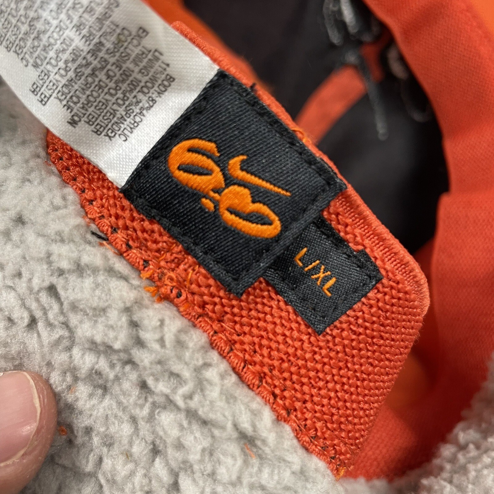 Nike 6.0 Trapper Hat Cap Men’s L-XL Orange Outdoor Wool Blend Embroidered