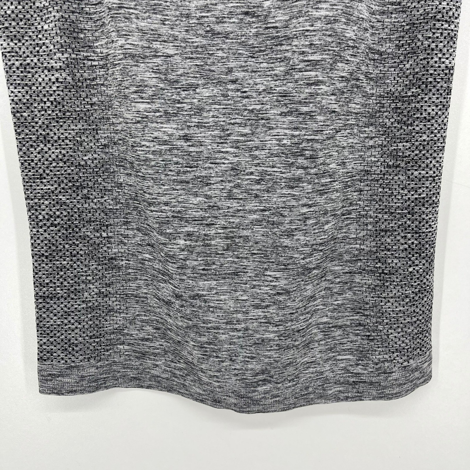 Nike Dri-FIT Womens Space Dye Racerback Tank Top Grey Black Size XS