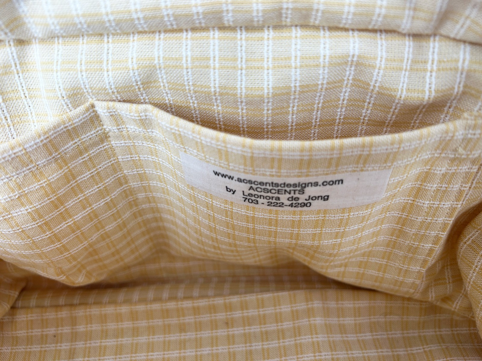 Bee Gingham Top Handle Handbag Bamboo Handle Coastal Preppy Handmade Purse
