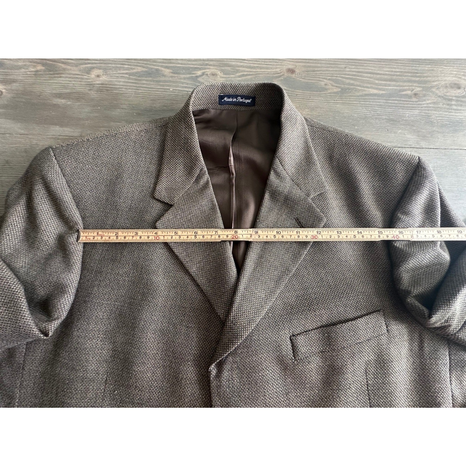 VTG Daniel Hechter Paris Wool Blazer Tailored Sport Coat Lined Men’s Size 44L