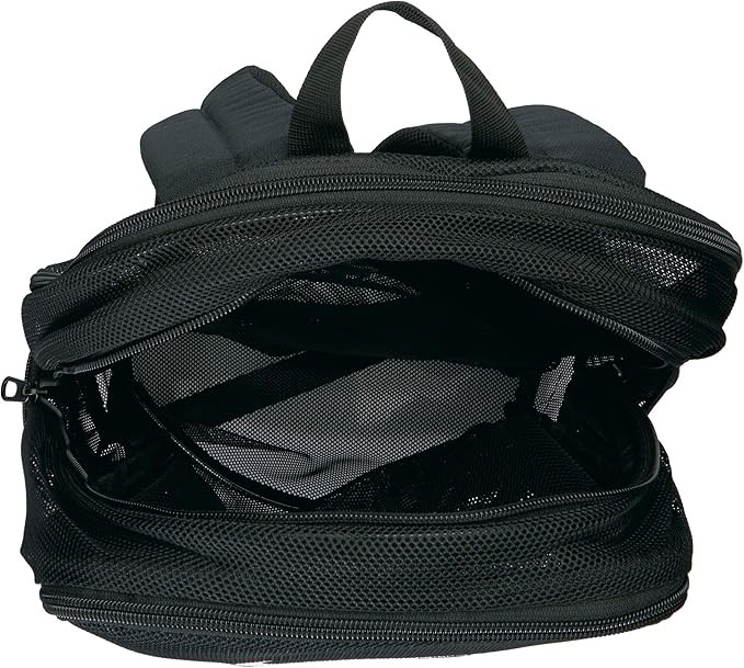 Nike Brasilia Mesh Backpack 9.0, Black White Sz Misc BA6050-010