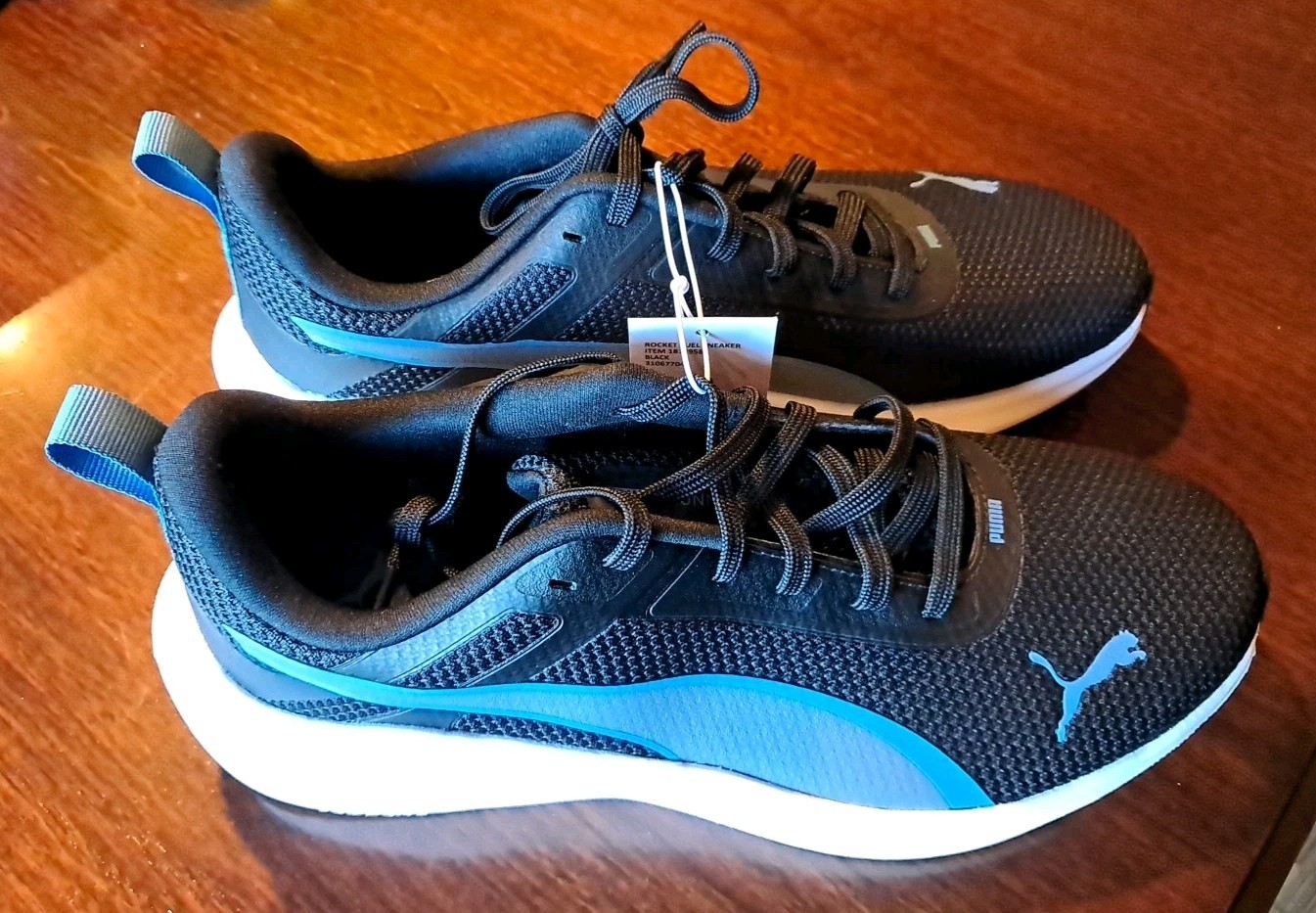 NWT PUMA Men’s Rocket Fuel Sneaker Mesh Upper Fused Synthetic Overlays Size 10