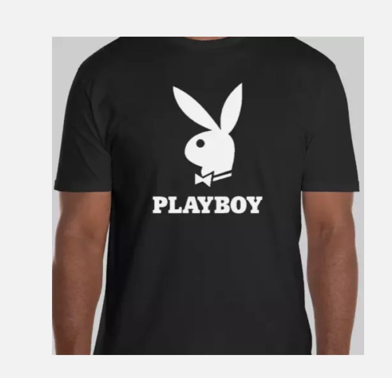 Playboy Magazine Bunny T-Shirt Logo Short Sleeve Shirt