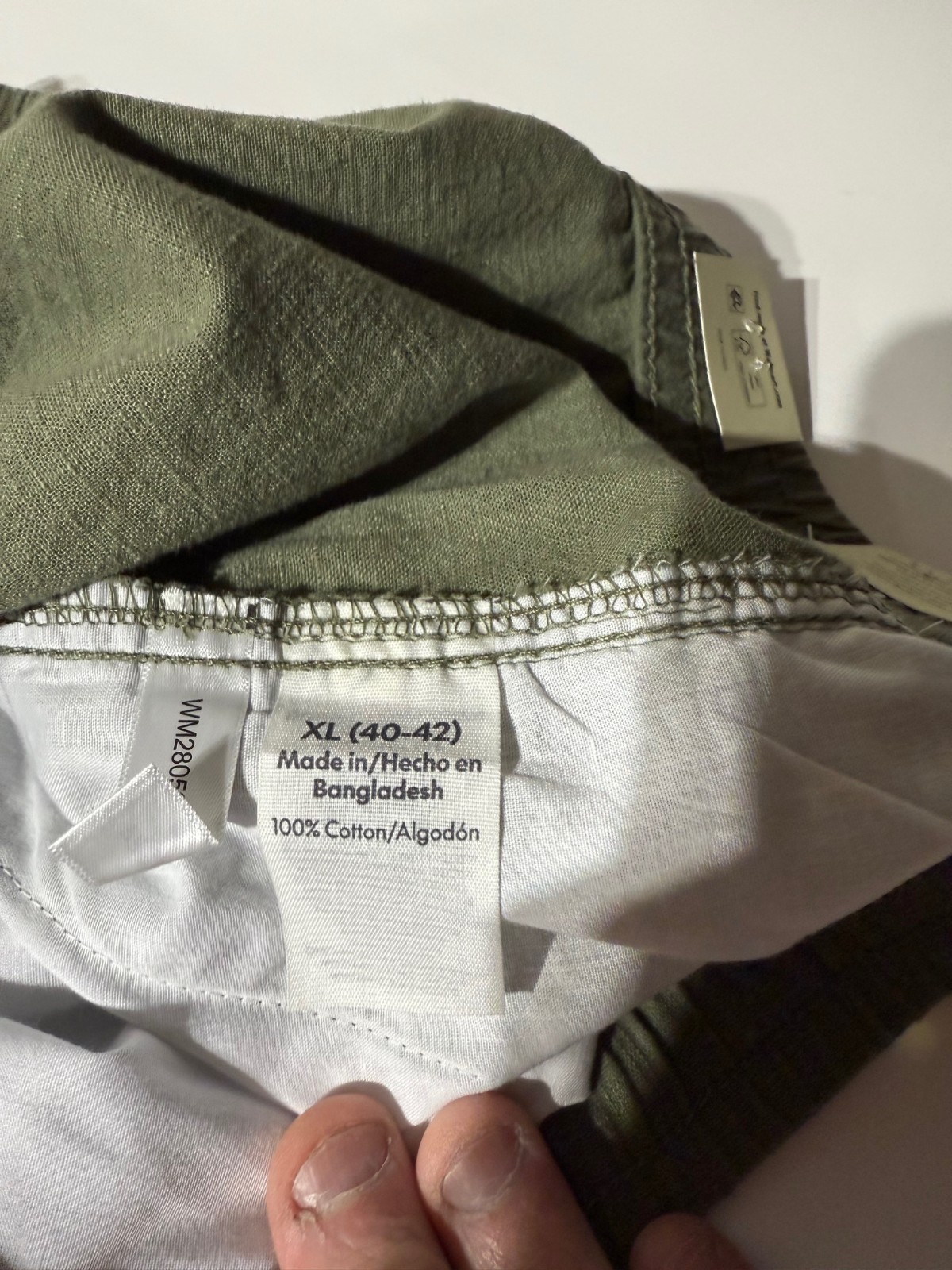 No Boundaries -Size XL -Green Artichoke-Drawstring-Shorts