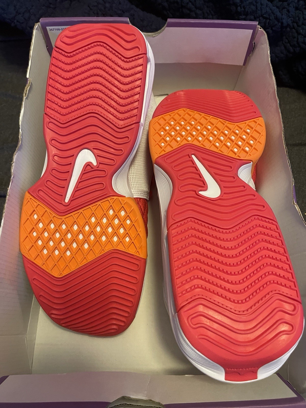 Nike LeBron Witness 8 Dunkin Donuts White/Bright Mandarin/Aster Pink FB2239-104
