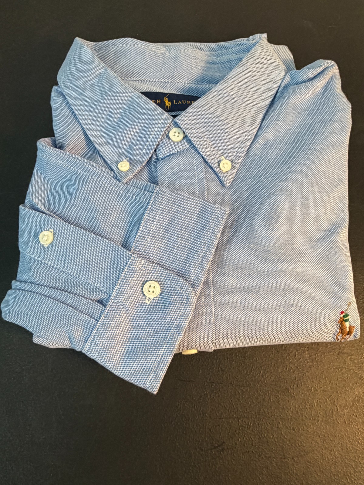 New Ralph Lauren Big and Tall Long Sleeve Button Down Polo Various Sizes
