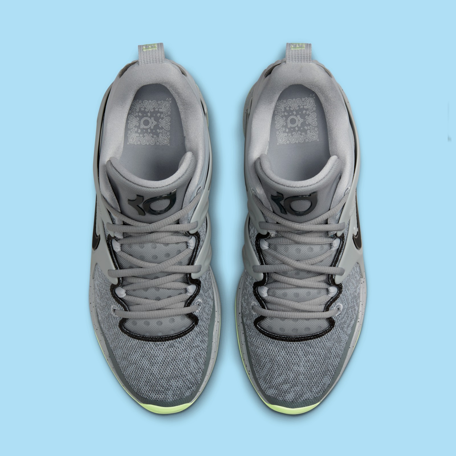 Nike KD15 TB Wolf Grey DO9826-001 Men’s Size 10 Shoes #58C