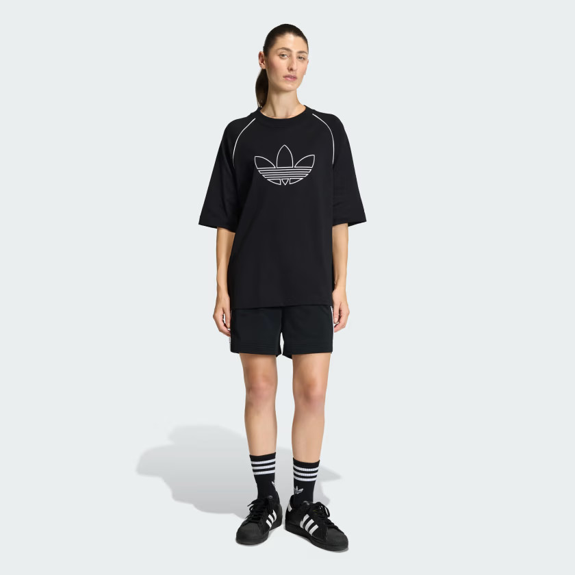 adidas women OVERSIZED TEE (ADILENIUM)