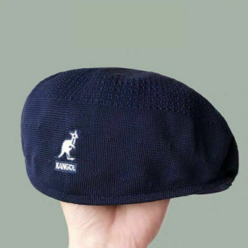 Kangol Wool 504 Flat Cap Men Women Casual Woolen Beret Hat Winter Newsboy Caps