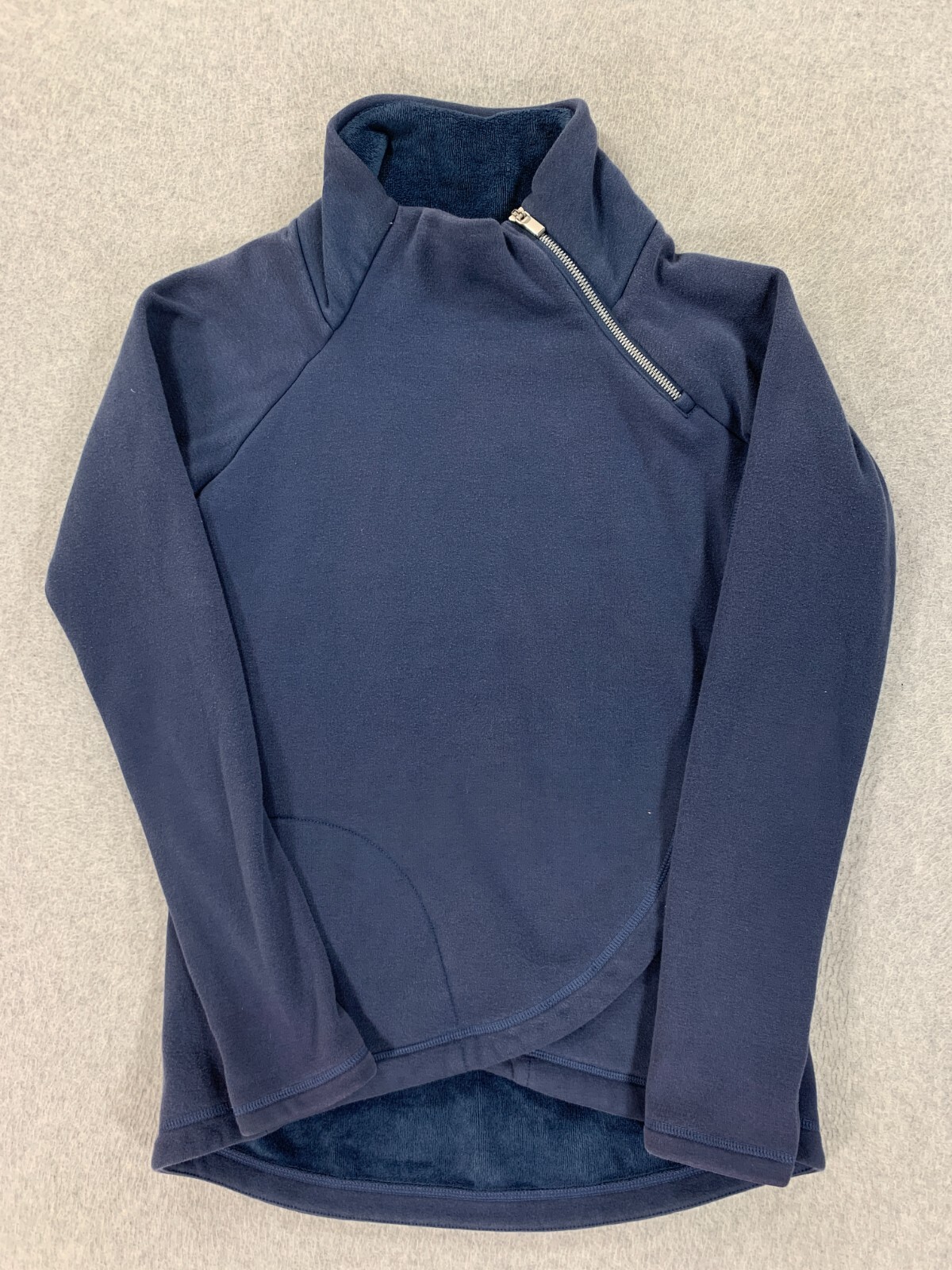 Athleta Cotton/Poly Blend Athletic Pullover (Women’s XX-Small) Blue